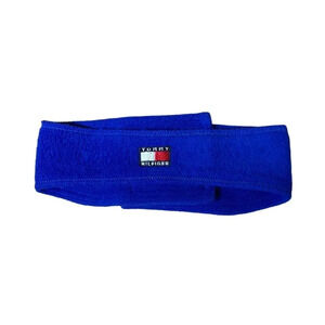 Vintage 90's‎ Tommy Hilfiger Adjustable Blue Fleece Head Band